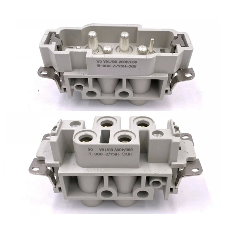 80A 4+2 пинов конектор за тежък режим на работа